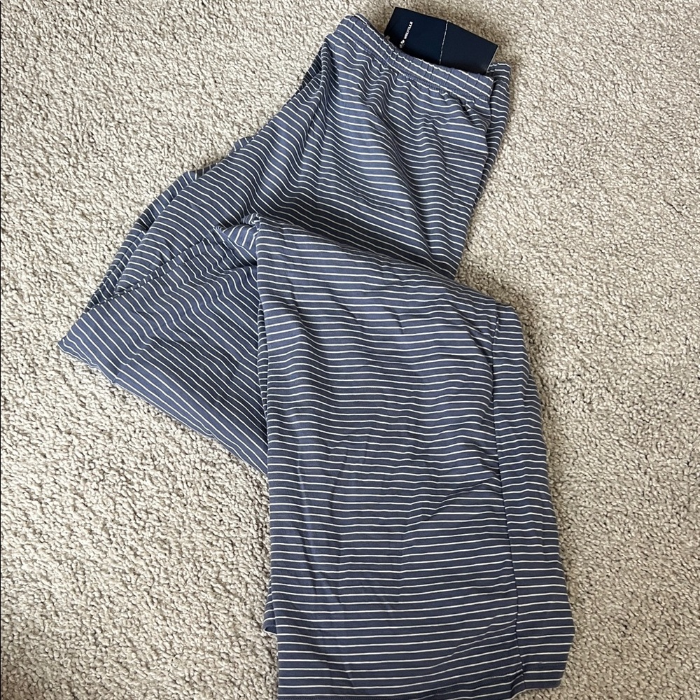 Brandy striped lounge pants